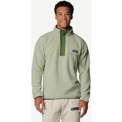 Columbia Helvetia II Half Snap Fleecejacke grün safari - XS male Columbia Helvetia II Half Snap Fleecejacke grün safari - XS male