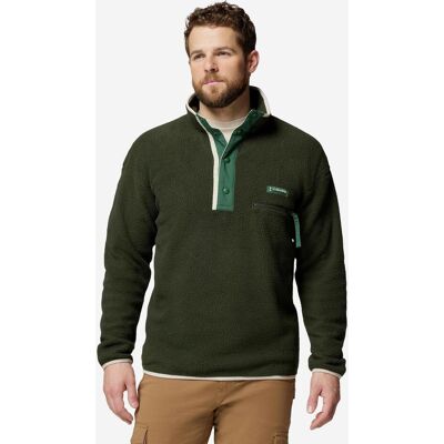 Columbia Helvetia II Half Snap Fleecejacke dunkelgrün - S male Columbia Helvetia II Half Snap Fleecejacke dunkelgrün - S male