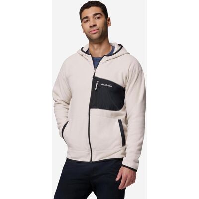 Columbia Fast Trek Overlay Full Zip Kapuzen-Fleecejacke weiß creme - M male Columbia Fast Trek Overlay Full Zip Kapuzen-Fleecejacke weiß creme - M male