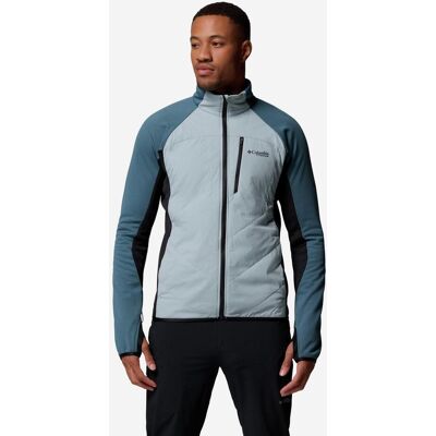 Columbia Arctic Crest Hybrid Full Zip Fleecejacke hellblau - XXL male Columbia Arctic Crest Hybrid Full Zip Fleecejacke hellblau - XXL male