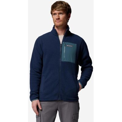 Columbia Jasper Ridge Pebbled Full Zip Fleecejacke nachtblau - M male Columbia Jasper Ridge Pebbled Full Zip Fleecejacke nachtblau - M male