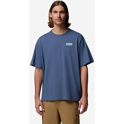 Columbia CSC Heavyweight Iconic T-Shirt blau indigoblau - M male Columbia CSC Heavyweight Iconic T-Shirt blau indigoblau - M male
