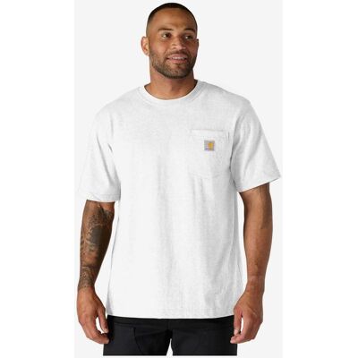 Carhartt Dearborn Relaxed T-Shirt mit Tasche kurzarm weiß - XXL male Carhartt Dearborn Relaxed T-Shirt mit Tasche kurzarm weiß - XXL male