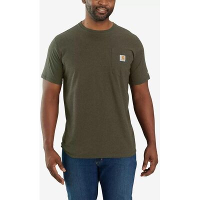 Carhartt Force Pocket T-Shirt khaki - M male Carhartt Force Pocket T-Shirt khaki - M male