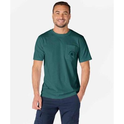 Carhartt Irvine Relaxed Work T-Shirt blaugrün - M male Carhartt Irvine Relaxed Work T-Shirt blaugrün - M male