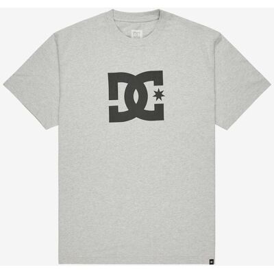 DC Shoes Star T-Shirt hellgrau/schwarz - XL male DC Shoes Star T-Shirt hellgrau/schwarz - XL male