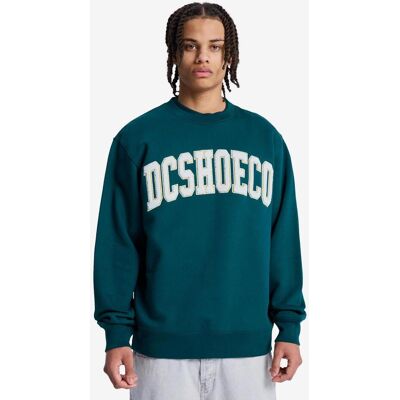 DC Shoes Varsity Sweatshirt grün weiß - XL male DC Shoes Varsity Sweatshirt grün weiß - XL male