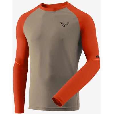 Dynafit Alpine Pro Langarmshirt hellbraun/orange - XL male Dynafit Alpine Pro Langarmshirt hellbraun/orange - XL male