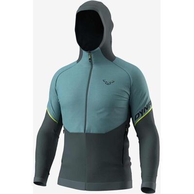 Dynafit Alpine Hybrid Kapuzenjacke dunkelgrau/aquamarinblau - S male Dynafit Alpine Hybrid Kapuzenjacke dunkelgrau/aquamarinblau - S male