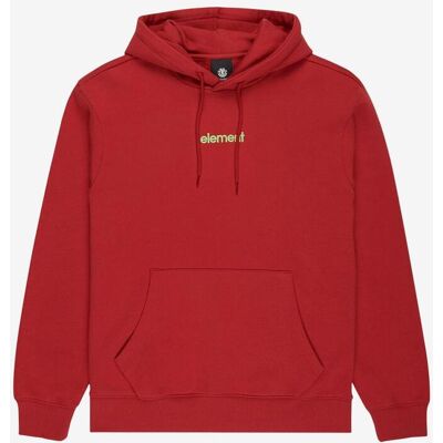 Element Lowcase Hoodie rot - M male Element Lowcase Hoodie rot - M male