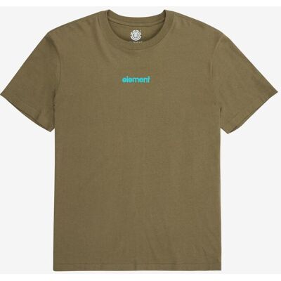 Element Lowcase T-Shirt grün cane - M male Element Lowcase T-Shirt grün cane - M male