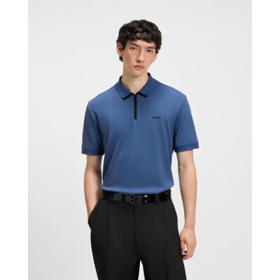 HUGO Small Logo T-Shirt blau - L male HUGO Small Logo T-Shirt blau - L male