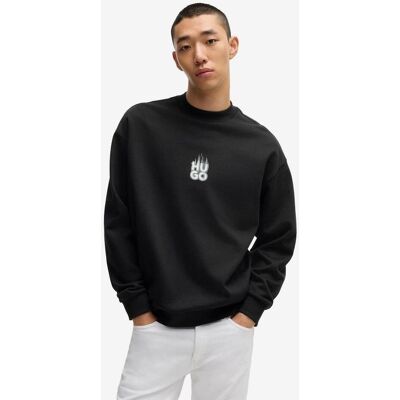 HUGO Durungu Sweatshirt schwarz - S male HUGO Durungu Sweatshirt schwarz - S male