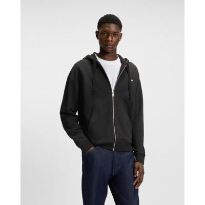 HUGO Dapo Full Zip Kapuzenjacke pechschwarz - M male HUGO Dapo Full Zip Kapuzenjacke pechschwarz - M male