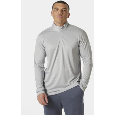 Helly Hansen HH Tech Half-Zip 2.0 Langarm T-Shirt Papyrus Weiß - L male Helly Hansen HH Tech Half-Zip 2.0 Langarm T-Shirt Papyrus Weiß - L male