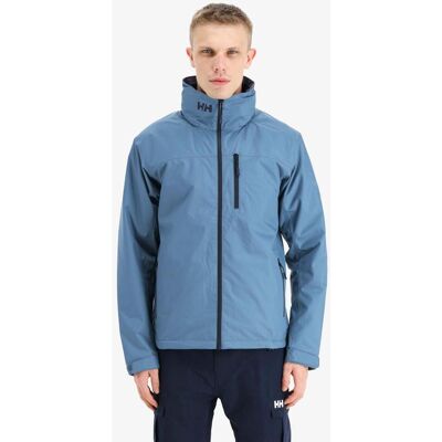 Helly Hansen Crew Midlayer 2.0 Kapuzenjacke grau-blau - S male Helly Hansen Crew Midlayer 2.0 Kapuzenjacke grau-blau - S male