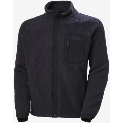 Helly Hansen Panorama Pile Snap Fleecejacke schwarz intensiv - L male Helly Hansen Panorama Pile Snap Fleecejacke schwarz intensiv - L male