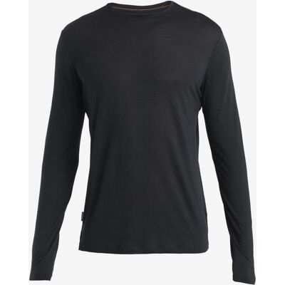 Icebreaker Blend 125 Cool Lite Langarmshirt schwarz - XXL male Icebreaker Blend 125 Cool Lite Langarmshirt schwarz - XXL male