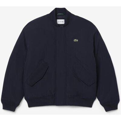 Lacoste Water-Repellent Taffeta Bomber Jacke marineblau - L male Lacoste Water-Repellent Taffeta Bomber Jacke marineblau - L male