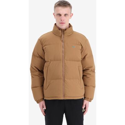 Lacoste Water-Repellent Down Jacke braun - ML male Lacoste Water-Repellent Down Jacke braun - ML male
