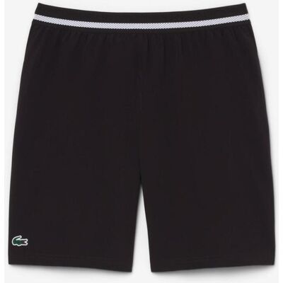 Lacoste Tenis × Novak Djokovic Shorts schwarz weiß - XXL male Lacoste Tenis × Novak Djokovic Shorts schwarz weiß - XXL male