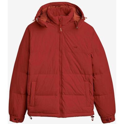 Levis Levi's Rockridge Short Puffer Kapuzenjacke ziegelrot - L male Levis Levi's Rockridge Short Puffer Kapuzenjacke ziegelrot - L male