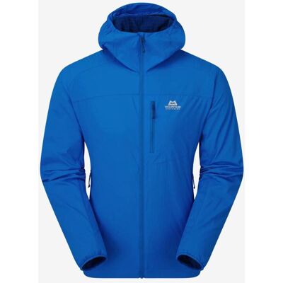 Mountain Equipment Aerotherm Kapuzenjacke blau elektrisch schwarz - M male Mountain Equipment Aerotherm Kapuzenjacke blau elektrisch schwarz - M male