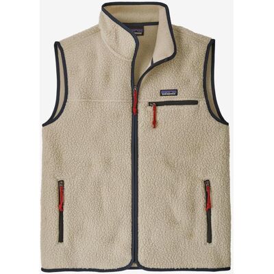 Patagonia Retro Pile Weste beige - M male Patagonia Retro Pile Weste beige - M male