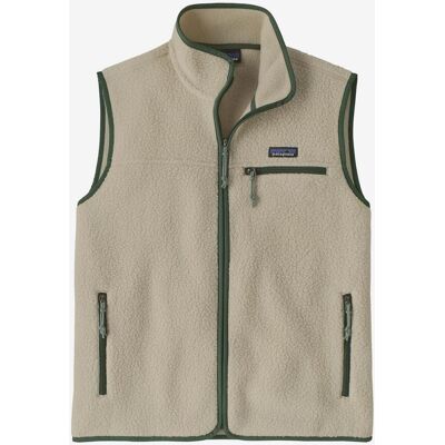 Patagonia Retro Pile Weste beige/grün - L male Patagonia Retro Pile Weste beige/grün - L male