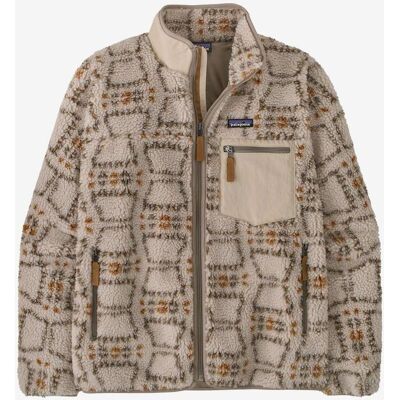 Patagonia Classic Retro-X Fleecejacke weiß beige - M male Patagonia Classic Retro-X Fleecejacke weiß beige - M male