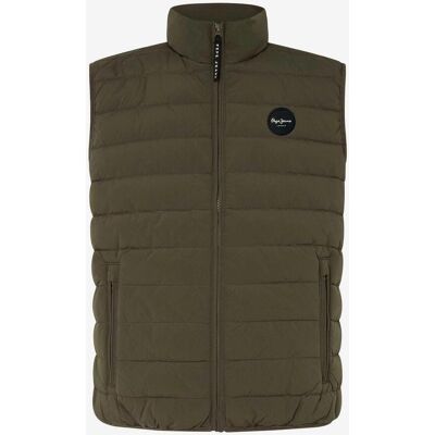 Pepe Jeans Toby Weste khaki - L male Pepe Jeans Toby Weste khaki - L male