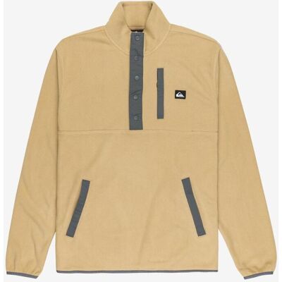 Quiksilver No Destination Fleecejacke beige - M male Quiksilver No Destination Fleecejacke beige - M male