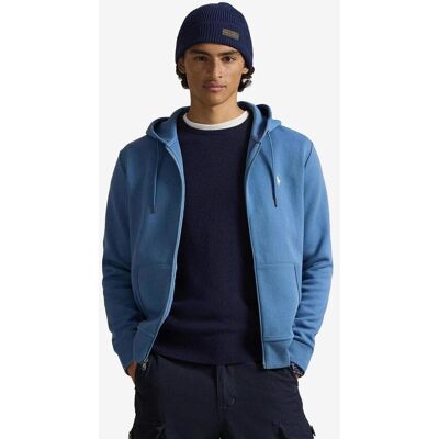 Ralph Lauren Double Knit Full Zip Hoodie blau - S male Ralph Lauren Double Knit Full Zip Hoodie blau - S male