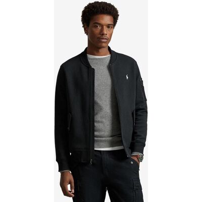 Ralph Lauren Double Knit Bomber Jacke schwarz - XL male Ralph Lauren Double Knit Bomber Jacke schwarz - XL male