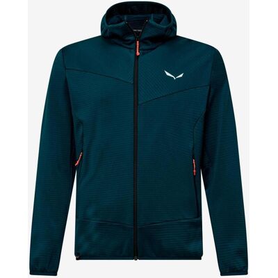 Salewa Puez Altavia Polarlite Kapuzenjacke blau nachtblau grünlich - M male Salewa Puez Altavia Polarlite Kapuzenjacke blau nachtblau grünlich - M male