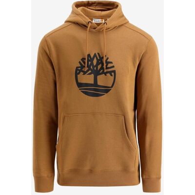 Timberland Core Logo Hoodie braun/schwarz - M male Timberland Core Logo Hoodie braun/schwarz - M male