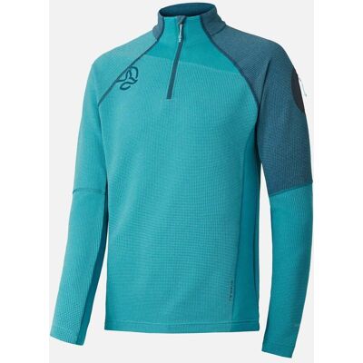 Ternua Lemik Half Zip Fleecejacke wasserblau - S male Ternua Lemik Half Zip Fleecejacke wasserblau - S male