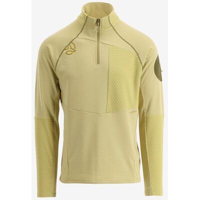 Ternua Ragger Half Zip Fleecejacke pastellgelb - M male Ternua Ragger Half Zip Fleecejacke pastellgelb - M male
