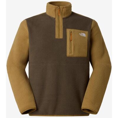 The North Face Yumiori Quarter Zip Fleecejacke braun - S male The North Face Yumiori Quarter Zip Fleecejacke braun - S male