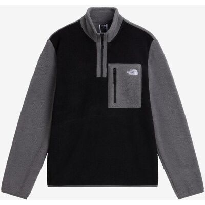 The North Face Yumiori 1/4 Zip Fleecepullover dunkelgrau/schwarz - S male The North Face Yumiori 1/4 Zip Fleecepullover dunkelgrau/schwarz - S male