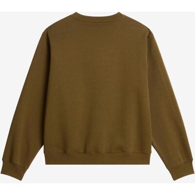 The North Face Essential Simple Dome Relaxed Sweatshirt olivbraun - M male The North Face Essential Simple Dome Relaxed Sweatshirt olivbraun - M male