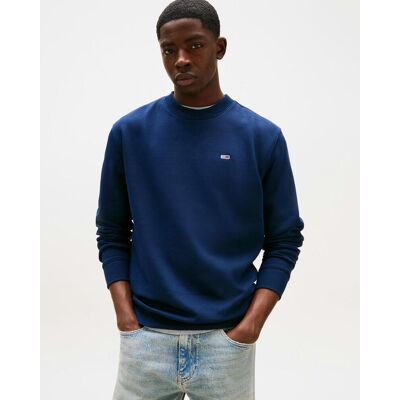 Tommy Hilfiger Tommy Jeans Reg Flag Fleece Crew Sweatshirt marineblau - S male Tommy Hilfiger Tommy Jeans Reg Flag Fleece Crew Sweatshirt marineblau - S male