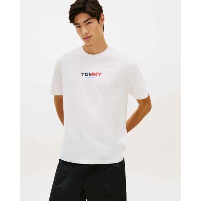 Tommy Hilfiger Tommy Jeans RLX LA Backprint T-Shirt weiß schwarz rot - S male Tommy Hilfiger Tommy Jeans RLX LA Backprint T-Shirt weiß schwarz rot - S male