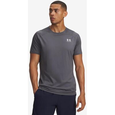 Under Armour HeatGear Fitted T-Shirt dunkelgrau - XXL male Under Armour HeatGear Fitted T-Shirt dunkelgrau - XXL male