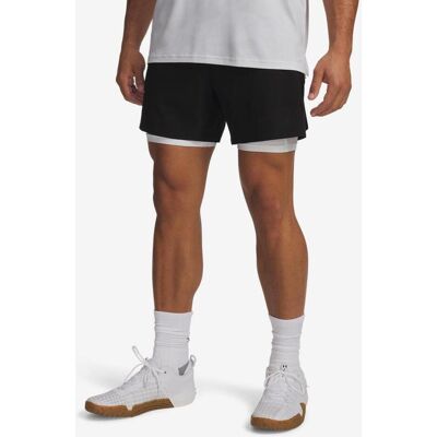 Under Armour Vanish Elite 6in Shorts schwarz weiß - L male Under Armour Vanish Elite 6in Shorts schwarz weiß - L male