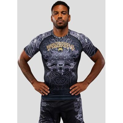 Venum Wolf Atak Kurzarm Rashguard blau weiß - XL male Venum Wolf Atak Kurzarm Rashguard blau weiß - XL male
