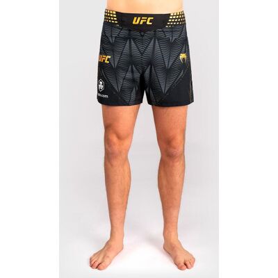 Venum UFC Zenith Fight Night Shorts schwarz grau gold - M male Venum UFC Zenith Fight Night Shorts schwarz grau gold - M male