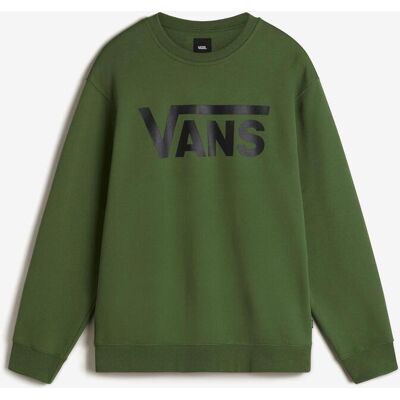 Vans Classic III Crew Sweatshirt grün/schwarz - M male Vans Classic III Crew Sweatshirt grün/schwarz - M male
