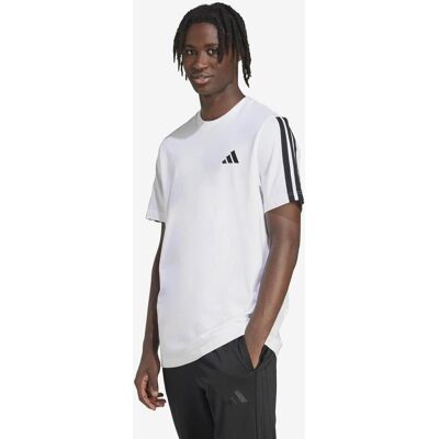 adidas 3 Streifen T-Shirt weiß pur - XS male adidas 3 Streifen T-Shirt weiß pur - XS male
