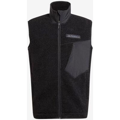 adidas Terrex Xploric High Pile Fleece Weste pechschwarz - XS male adidas Terrex Xploric High Pile Fleece Weste pechschwarz - XS male